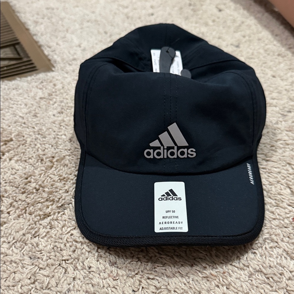Adidas Black Reflective Cap